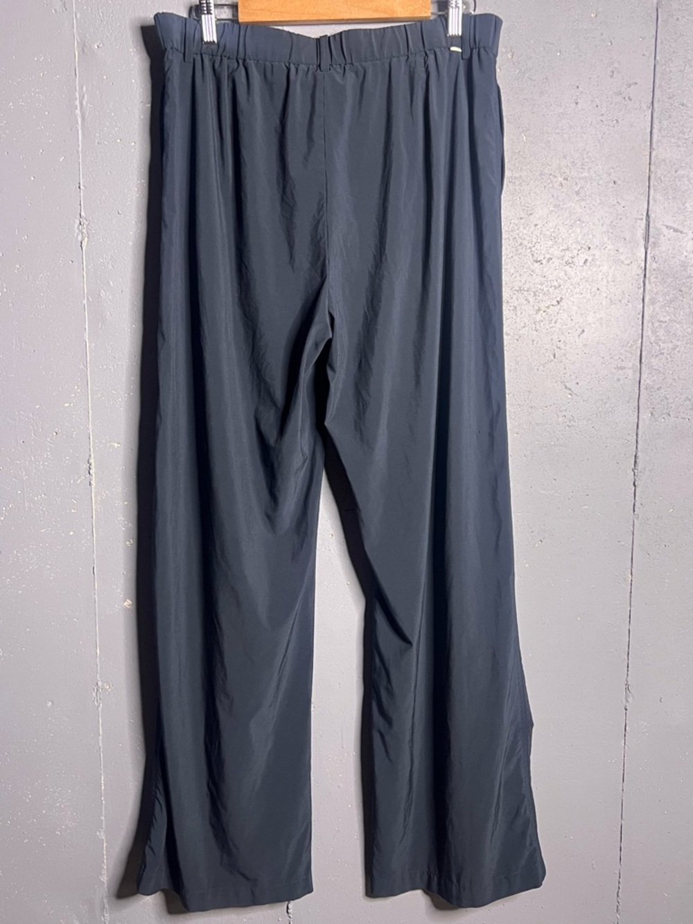 Vuori Women's Lightweight Pleated Front Villa Trouser Pant Navy Blue Extra Large - Picture 5 of 10